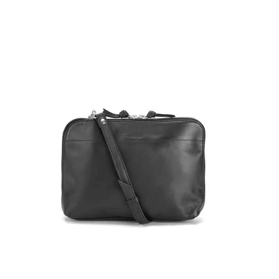 Sandqvist Women's Anna Leather Shoulder Bag - Black Image 1