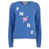 Wildfox Women's Amore Oversized Sweatshirt - Cobalt Sea - Image 1