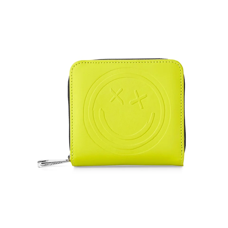 Aspinal x Être Cécile Mini Continential Wallet - Chartreuse Image 1