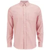Tripl Stitched Men's Oxford Long Sleeve Shirt - Rose - Image 1