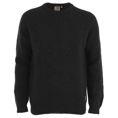 Carhartt Men's Anglistic Knitted Sweater - Black Heather