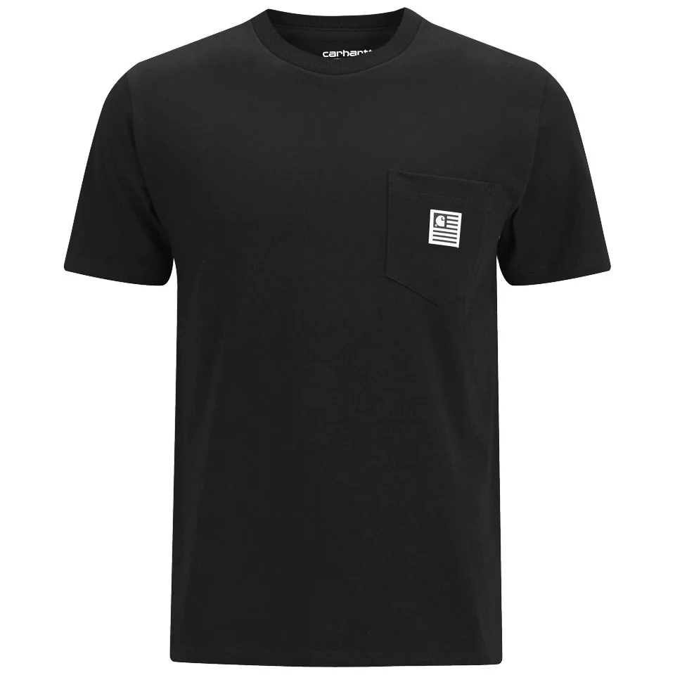 Carhartt Men's SS State Pocket T-Shirt - Black Image 1