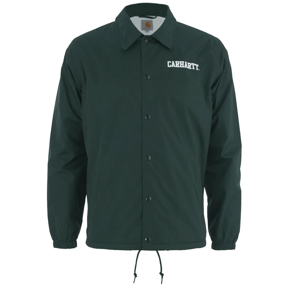 Carhartt Men's College Coach Jacket Lined - Parsley Image 1