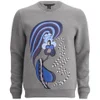 Marc by Marc Jacobs Mens Graphic Sweatshirt - Grey Melange - Image 1