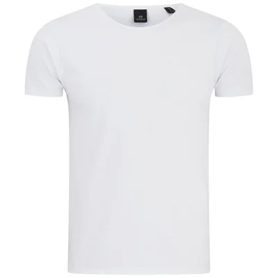 Scotch & Soda Men's Cotton Crew Neck T-Shirt - White
