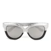 Linda Farrow Women's Platinum Lens Sunglasses - Silver to Black Snake - Image 1