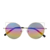 Matthew Williamson Women's Rainbow Lens Sunglasses - Light Gold - Image 1