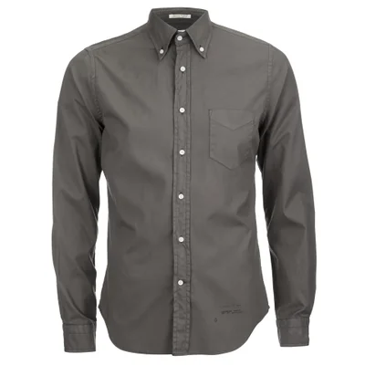 GANT Rugger Men's Luxury Oxford Shirt - Graphite