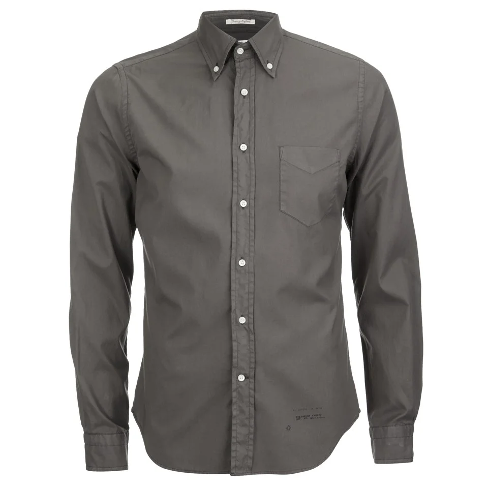 GANT Rugger Men's Luxury Oxford Shirt - Graphite Image 1