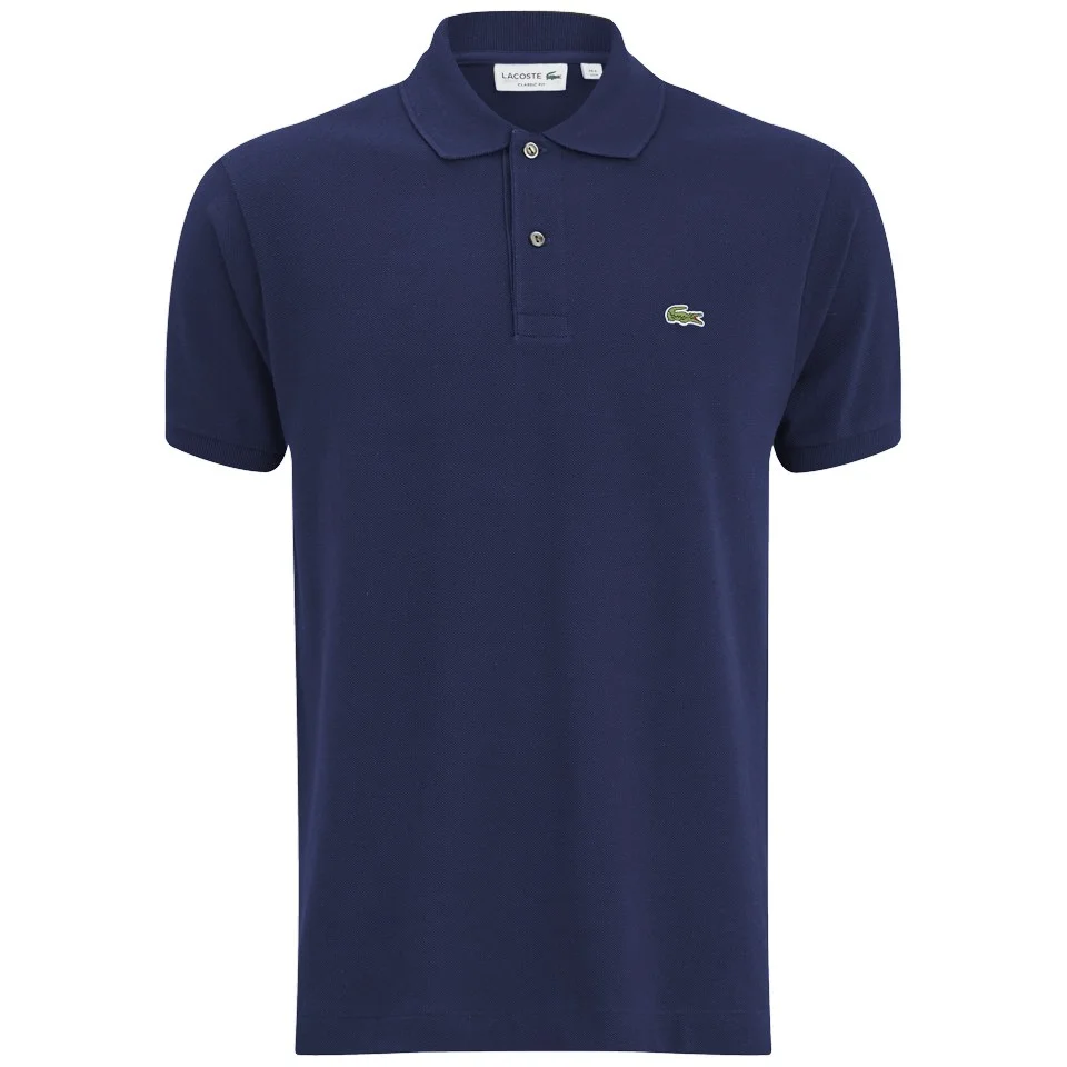 Lacoste Men's Short Sleeve Polo Shirt - Aquatic Image 1