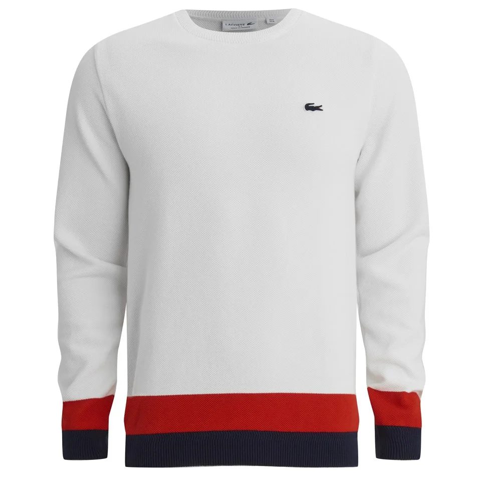 Lacoste Men's Made in France Sweatshirt - White Image 1