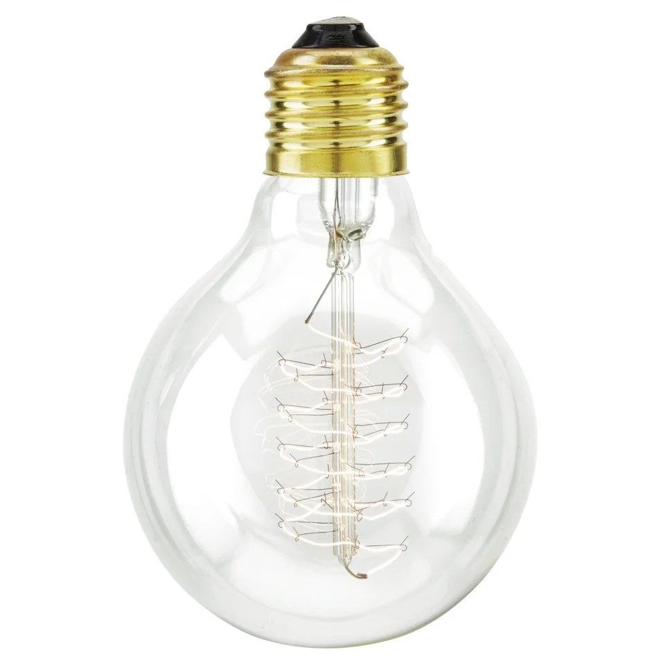 Nkuku Sphere Screw Filament Light Bulb - 12 x 7cm Image 1