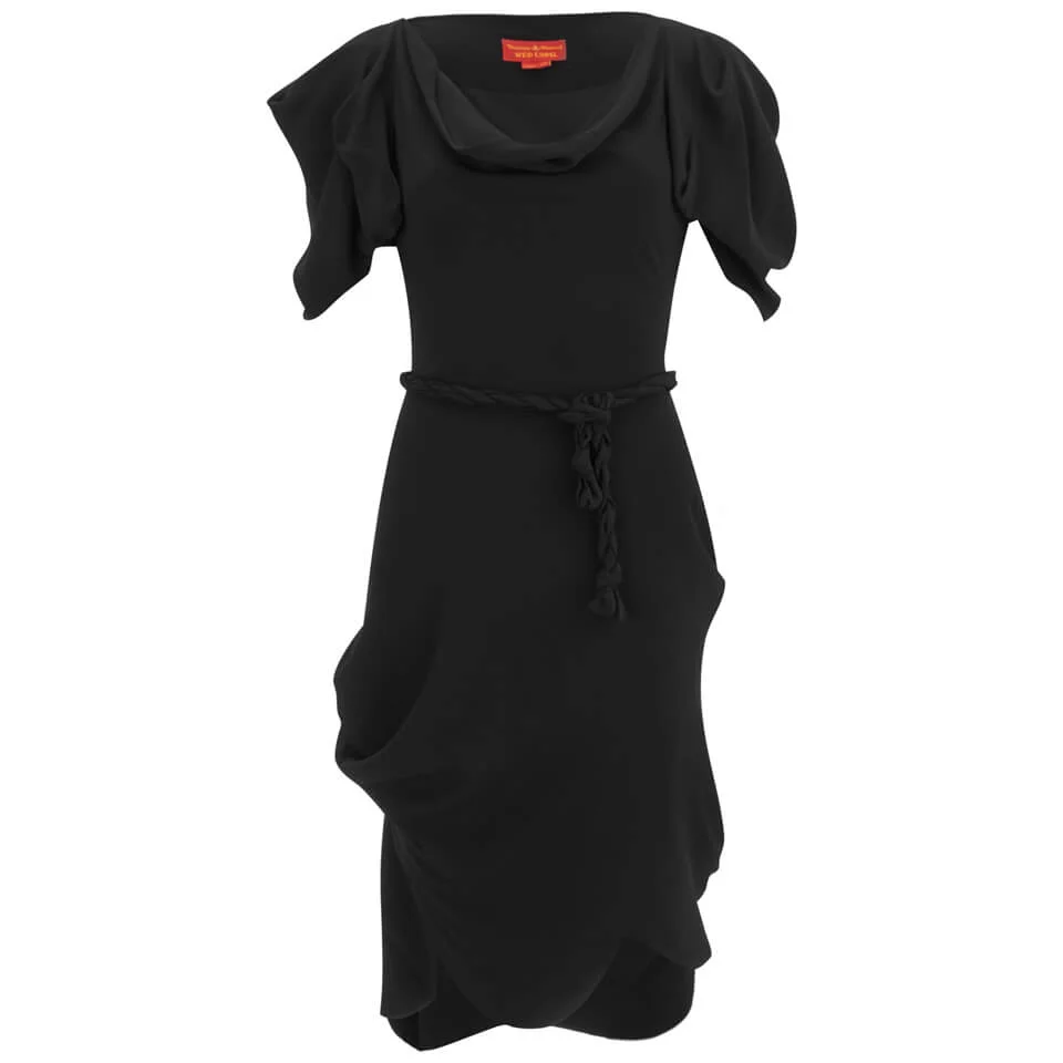 Vivienne Westwood Red Label Women's Classic Crepe De Chine Animal Dress - Black Image 1