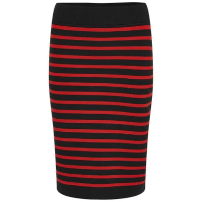 Marc by Marc Jacobs Women's Jacquelyn Sweater Skirt - Red/Black