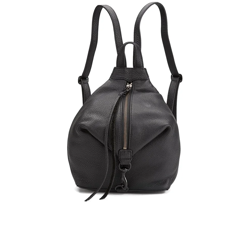 Rebecca Minkoff Women's Mini Julian Backpack - Black Image 1