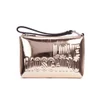 Love Moschino Women's Mirror Clutch Bag - Rose Gold - Image 1