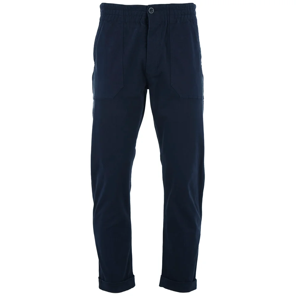 Paul Smith Red Ear Men's Heavy Twill Patch-Pocket Trousers - Navy Image 1