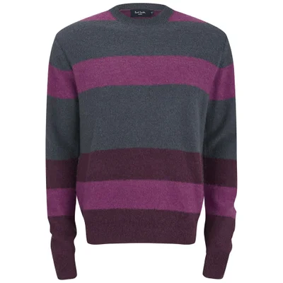Paul Smith Jeans Men's Mohair Sweater - Multi Stripe