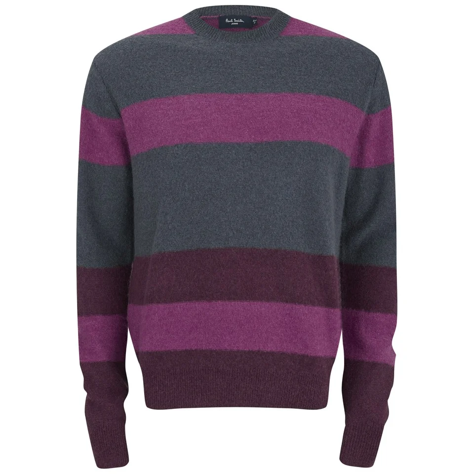 Paul Smith Jeans Men's Mohair Sweater - Multi Stripe Image 1