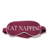 Wildfox Women's Cat Napping Eye Mask - Bordeaux - Image 1