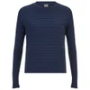 Y.A.S Women's Lima Ribbed Jumper - Navy - Image 1