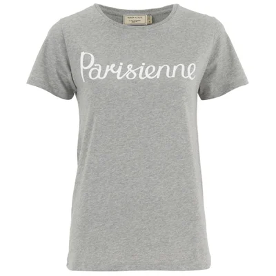 Maison Kitsuné Women's Parisienne T-Shirt - Grey Melange