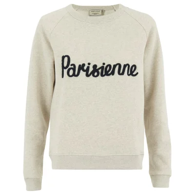 Maison Kitsuné Women's Parisienne Sweatshirt - Cream Melange