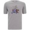 Arpenteur Men's Ligne Claire Printed T-Shirt - Heather Grey - Image 1