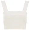Lavish Alice Women's Harness Strap Detail Crop Top - White - Image 1