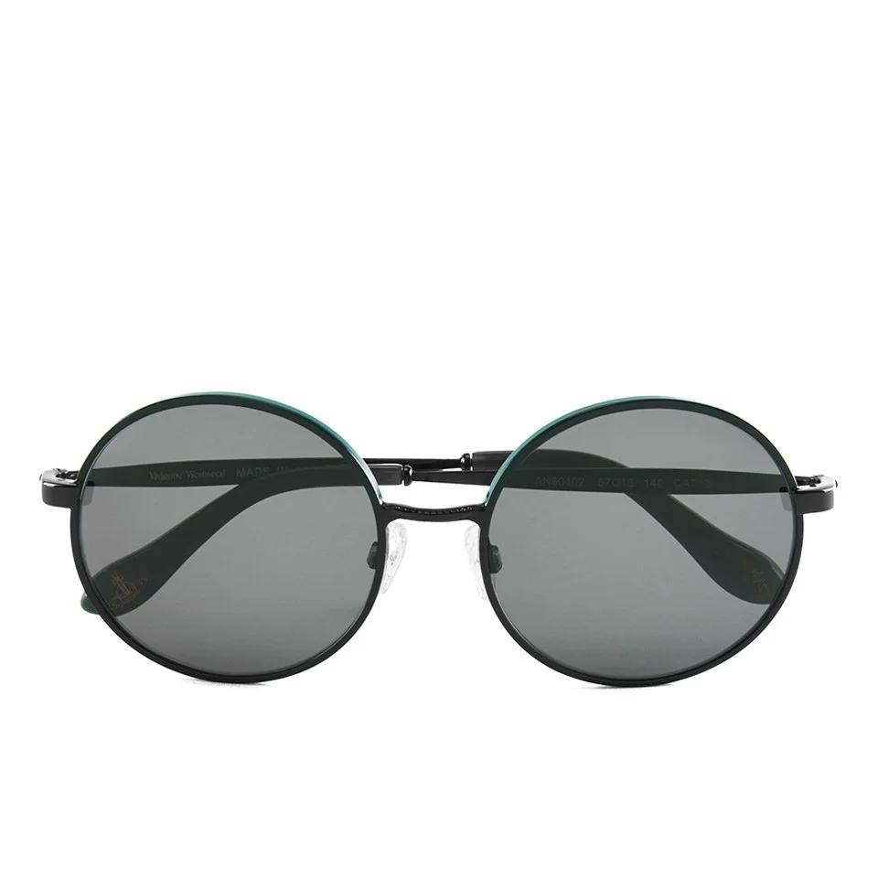 Vivienne Westwood Women's Round Lens Sunglasses - Black Image 1