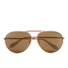Vivienne Westwood Women's Aviator Sunglasses - Blush - Image 1
