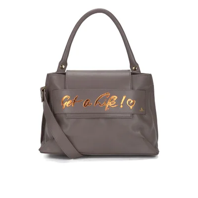 Vivienne Westwood Women's Get A Life Mini Tote Bag - Taupe