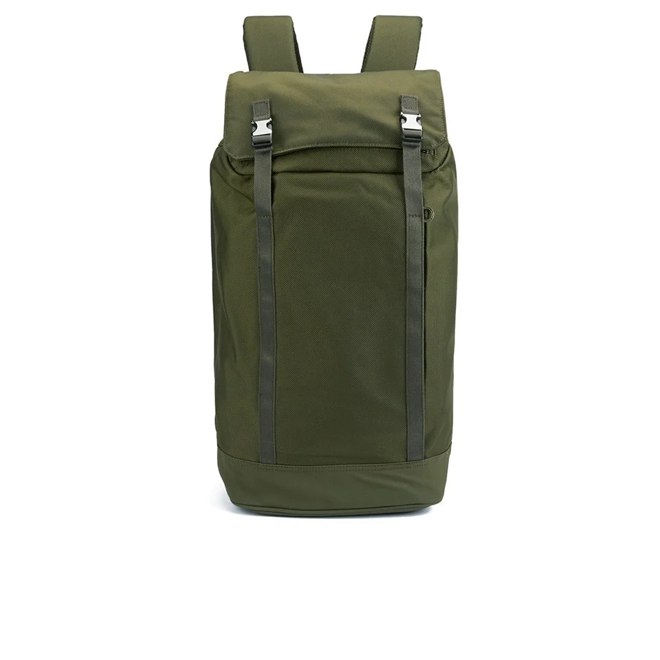 C6 Men's Slim Backpack - Olive Nylon Image 1