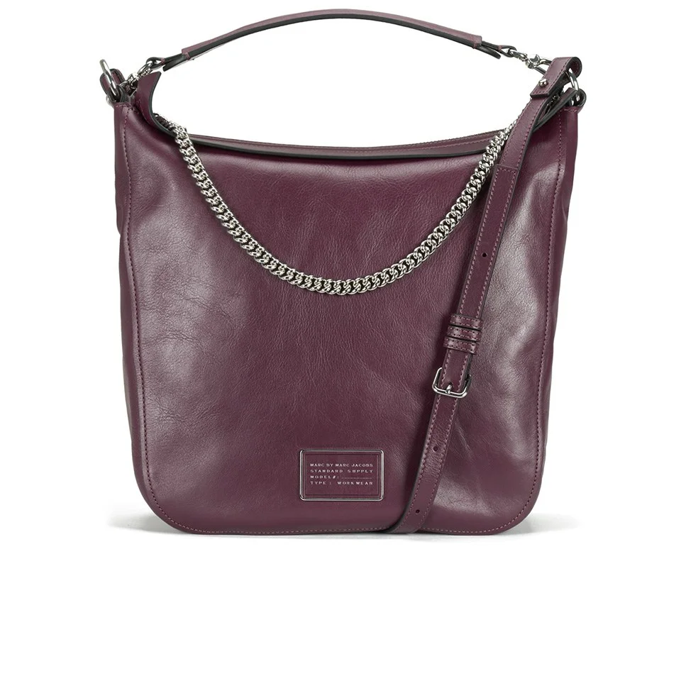 Marc by Marc Jacobs Women's Top of The Chain Hobo Bag - Cardomom Image 1