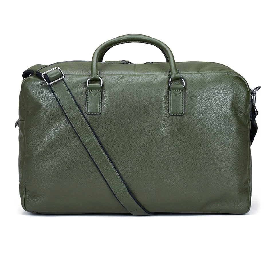 Marc by Marc Jacobs Men's Classic Leather Weekender Bag - Fatigue Image 1