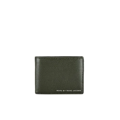 Marc by Marc Jacobs Men's Classic Leather Martin Wallet - Fatigue
