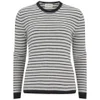 American Vintage Women's Spartow Jumper - Pearl Striped Black - Image 1