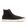Converse Men's Chuck Taylor All Star Suede/Leather Hi-Top Trainers - Black/Papaya/Turtle - Image 1