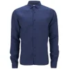 Orlebar Brown Men's Long Sleeve Shirt - Azure - Image 1
