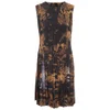 McQ Alexander McQueen Women's Pleated Skirt Dress - Amber Snake - Image 1