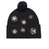 Markus Lupfer Women's Jewel Flower Beanie Hat - Black - Image 1