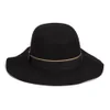 Christys' London Womens Lola Floppy Brim Hat - Black - Image 1
