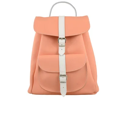 Grafea Women's Apricot Baby Backpack - Peach/White