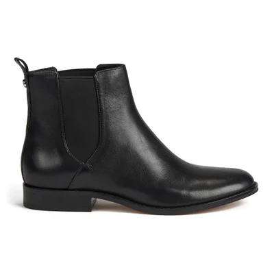 MICHAEL MICHAEL KORS Women's Thea Leather Chelsea Boots - Black