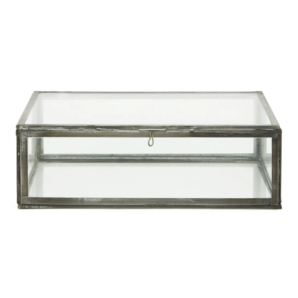 Nkuku Oni Glass Box - Small - Clear Image 1