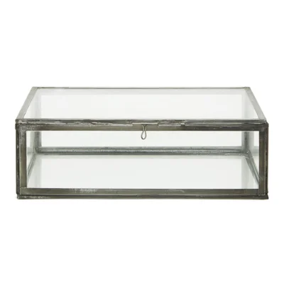 Nkuku Oni Glass Box - Small - Clear