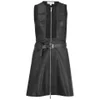 MICHAEL MICHAEL KORS Women's Belted Leather Dress - Black - Image 1