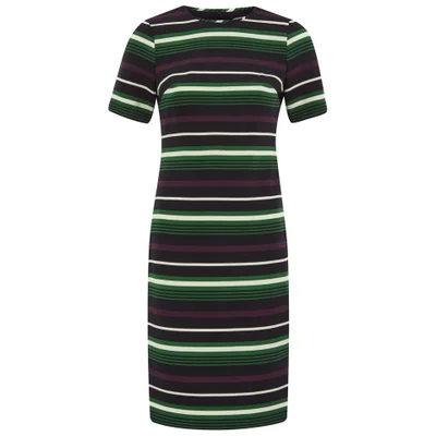 MICHAEL MICHAEL KORS Women's Mauborg Stripe Dress - Palmetto Green