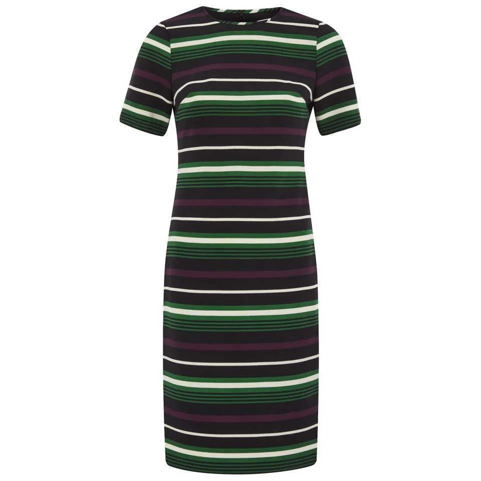 MICHAEL MICHAEL KORS Women's Mauborg Stripe Dress - Palmetto Green Image 1