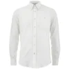 Knutsford x Tripl Stitched Men's Long Sleeve Oxford Shirt - Cream - Image 1